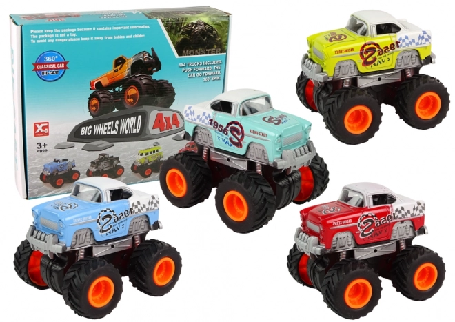 4x4 Classic Off-Road Vehicle in Multiple Colors