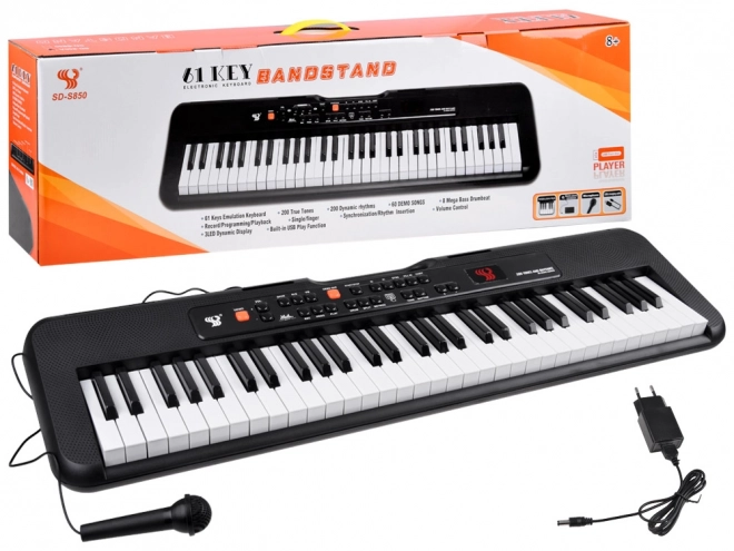 Large Multifunction Keyboard with Microphone