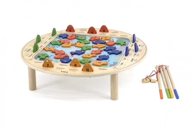 Wooden Fishing Game