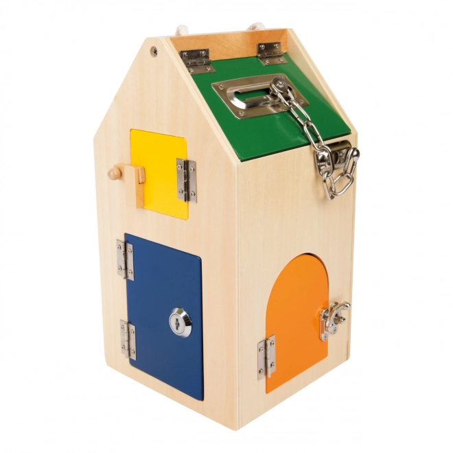 Small Foot Motor Skills House with Locks