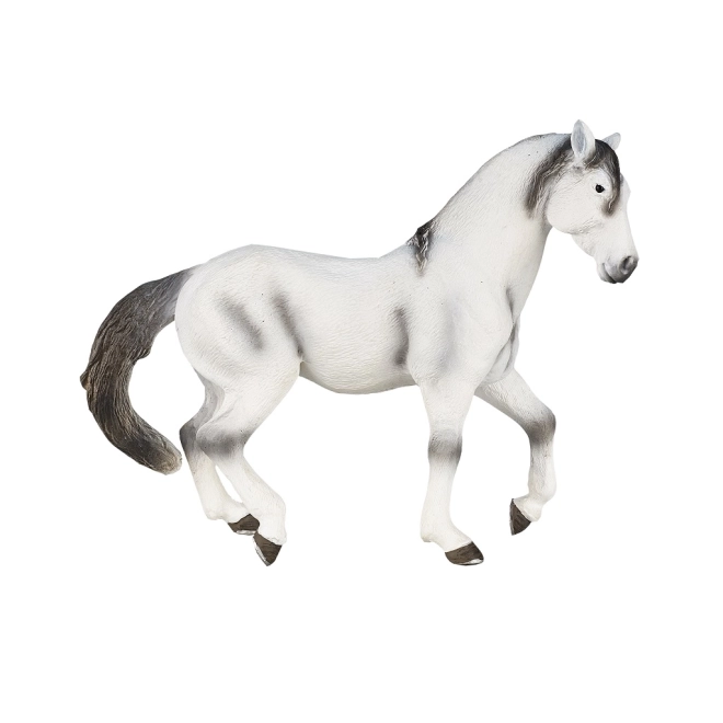 Mojo Andalusian Gray Horse Figurine