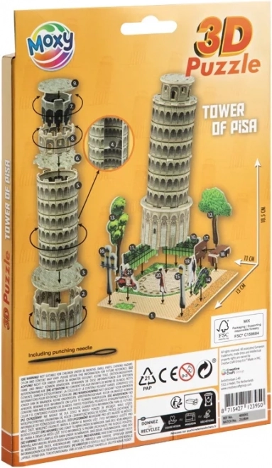 3D Puzzle Leaning Tower of Pisa