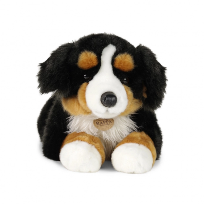 Large Plush Bernese Mountain Dog Lying 61 cm Eco-Friendly