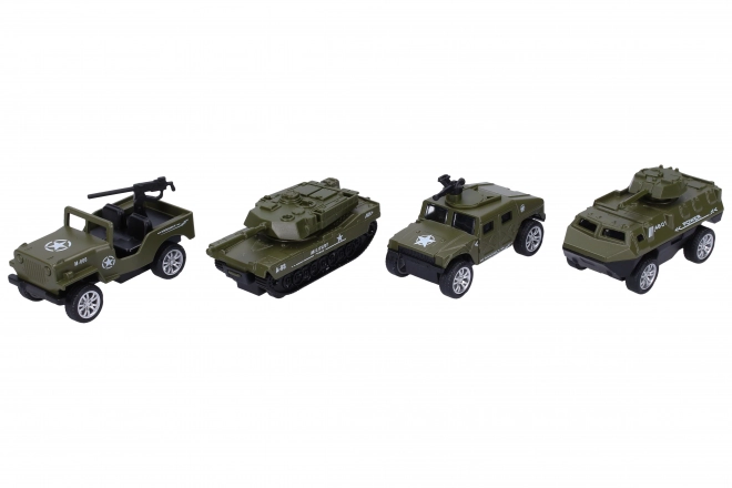 Military Metal Toy Car 8 cm