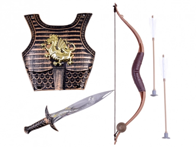 Archery Set with Sword and Armor for Young Knights