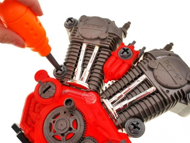 Toy Engine for Young Mechanics