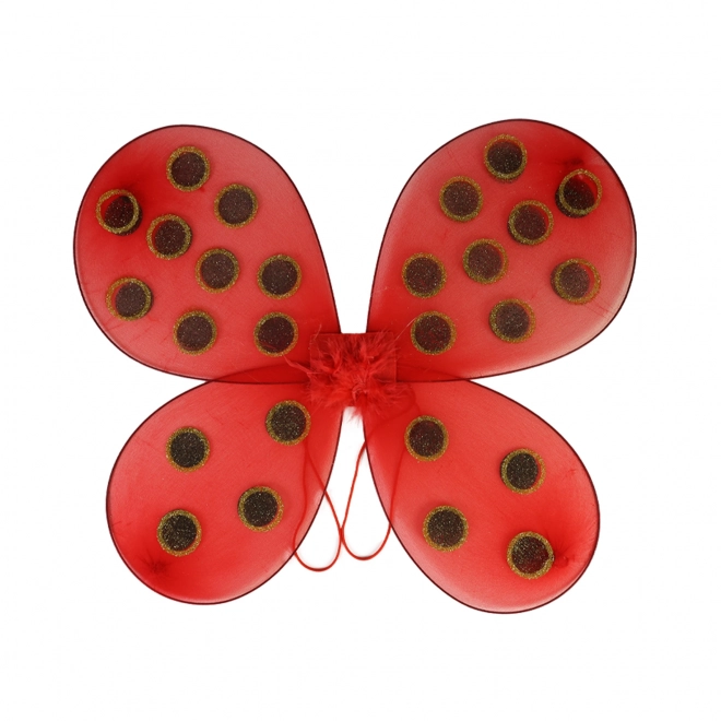 Ladybug Tutu Costume with Wings for Girls