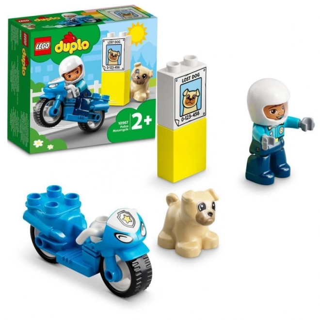 Police Motorcycle LEGO DUPLO Town