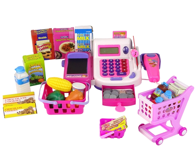 Komplettes Set für Einkaufsspiel