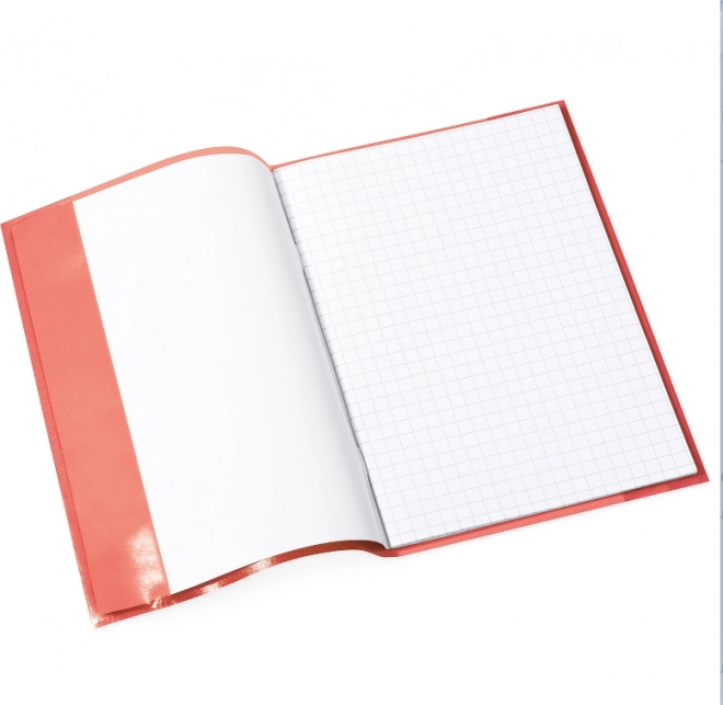 Red Transparent Notebook Cover A4