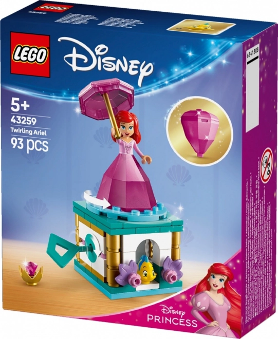 Spinning Ariel The Little Mermaid Lego Set