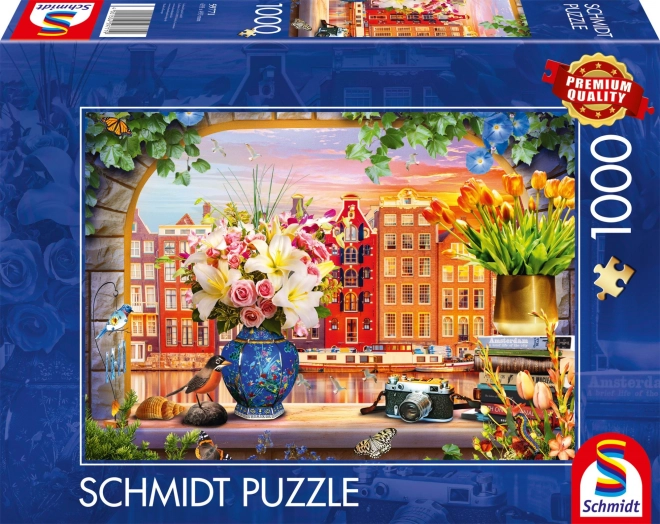 Schmidt Puzzle Visit to Amsterdam 1000 Pieces