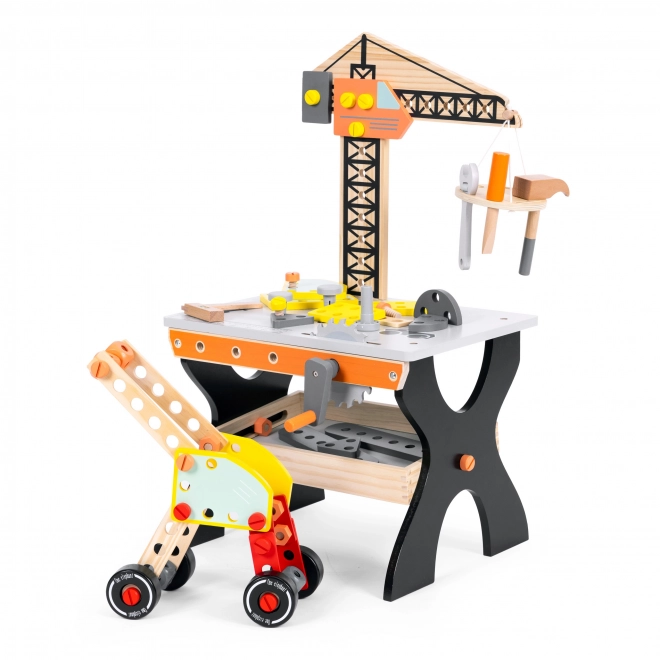 Wooden Workshop Tool Table for Children