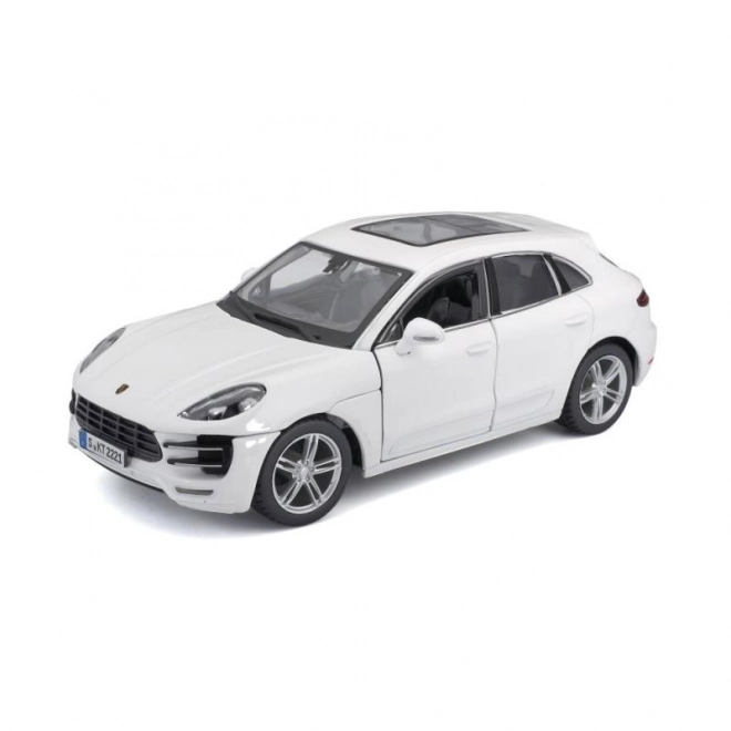 Porsche Macan Diecast Model Car 1:24 - White