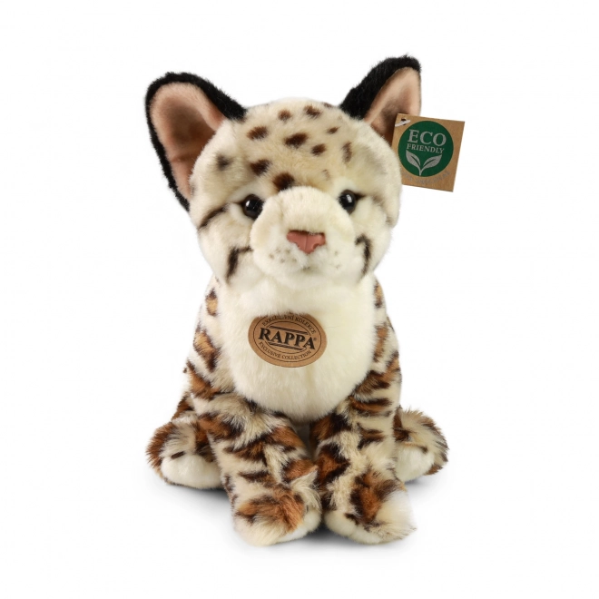 Sitting Plush Ocelot Eco-Friendly 28 cm