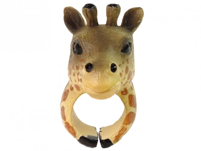 Educational Animal Hand Ring Giraffe