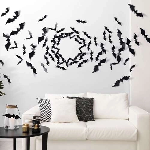 Halloween Bat Decoration Set