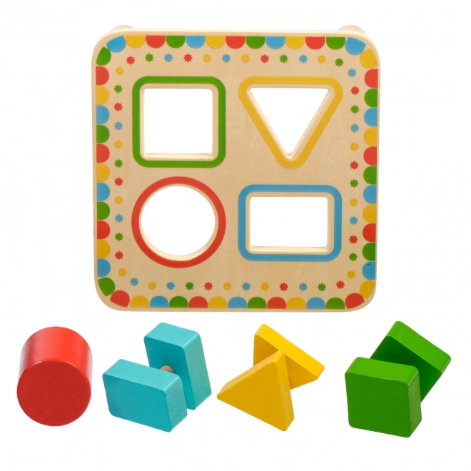 Shape Sorting Wooden Puzzle by Lucy & Leo