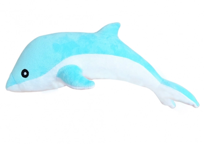 Blue Plush Dolphin Toy