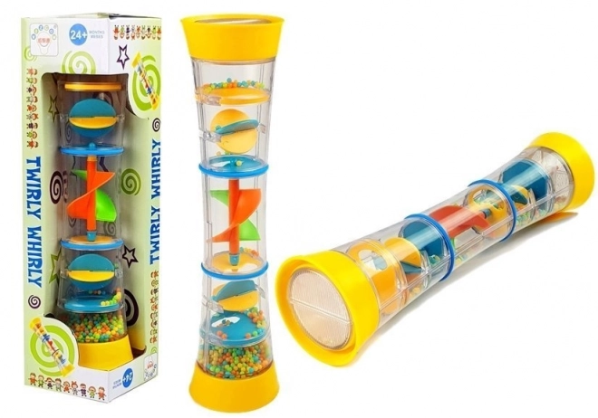 Colorful Toy Rattle Maze with Balls