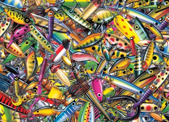 Cobble Hill Fishing Lures Puzzle 1000 Pieces