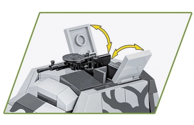 Warsaw Uprising Armored Car Kubuś Building Set