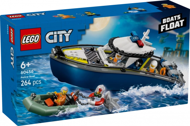 LEGO City Verfolgungsjagd im Polizeiboot