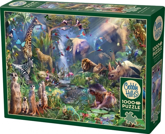 Cobble Hill Jungle Puzzle 1000 Pieces