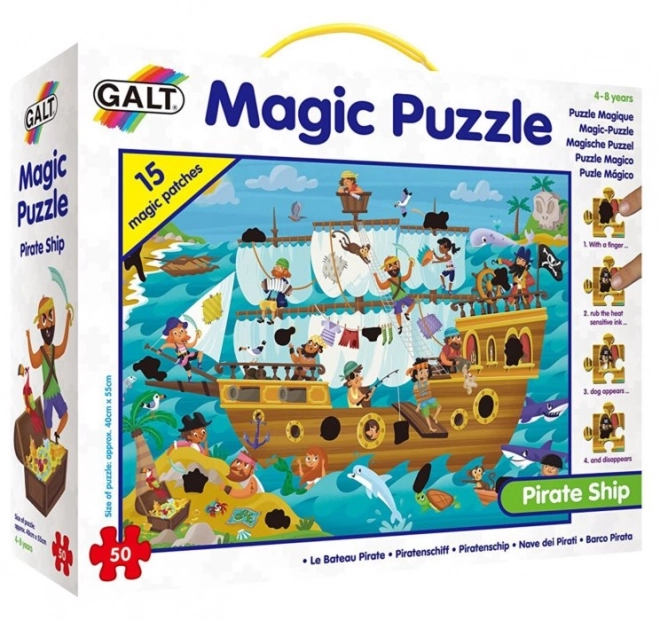 Pirate Ship Magic Puzzle for Kids