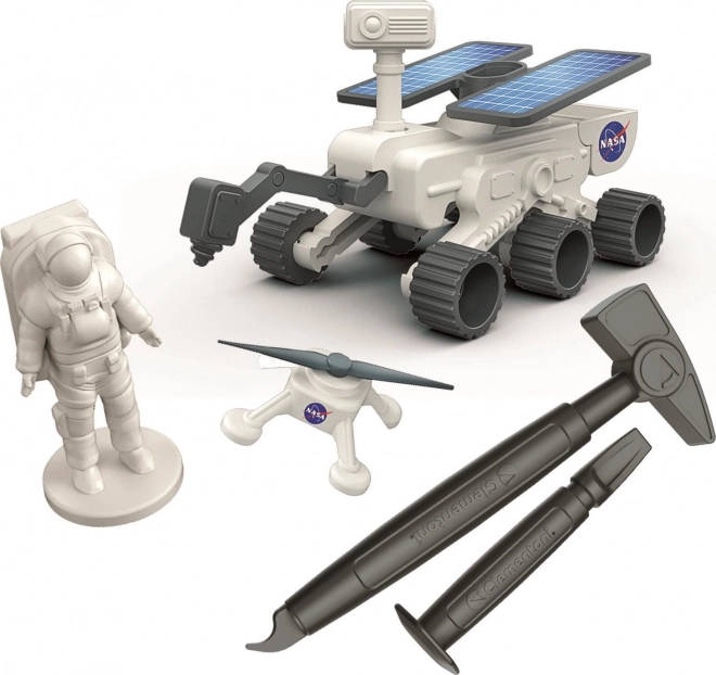 Space Exploration Set with Asteroid