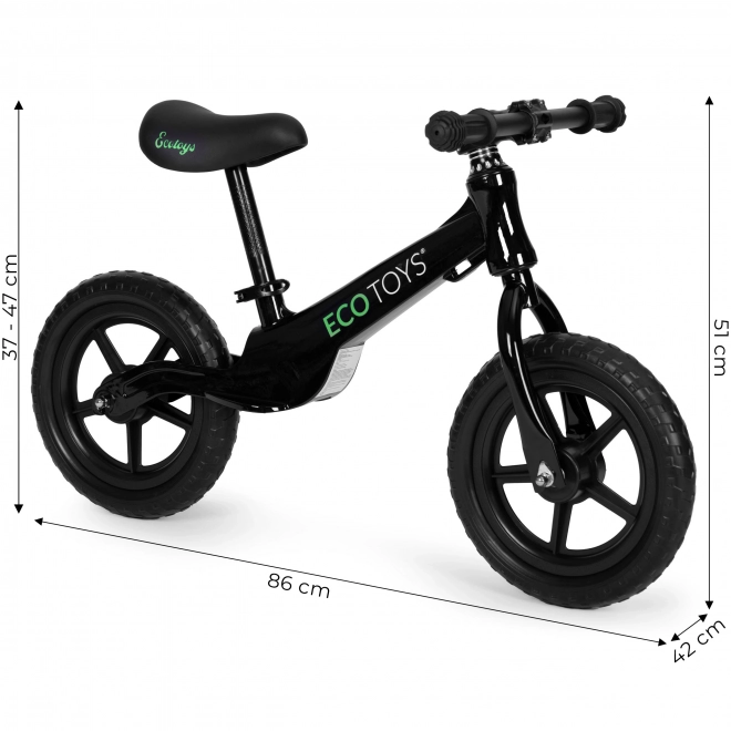 Children's Balance Bike with EVA Wheels - ECOTOYS