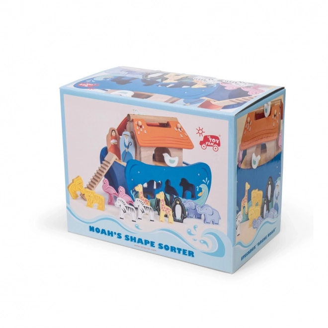 Wooden Noah's Ark Shape Sorter