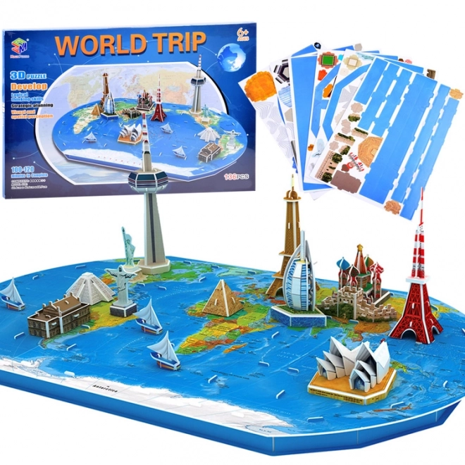 3D Puzzle Earth World Map