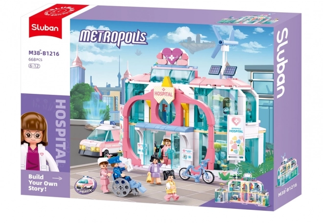 Metropolis City Hospital Building Set