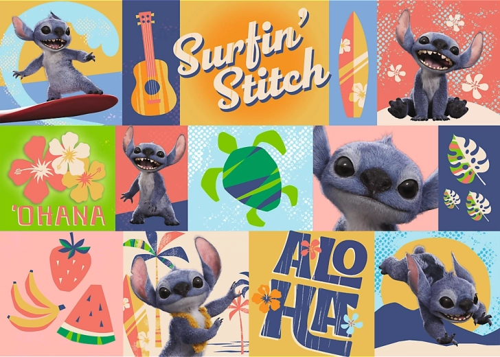 Puslespil Lilo & Stitch – hawaiiansk eventyr 200 brikker