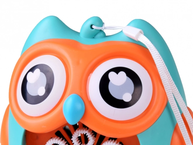 Bubble Machine Owl – blue