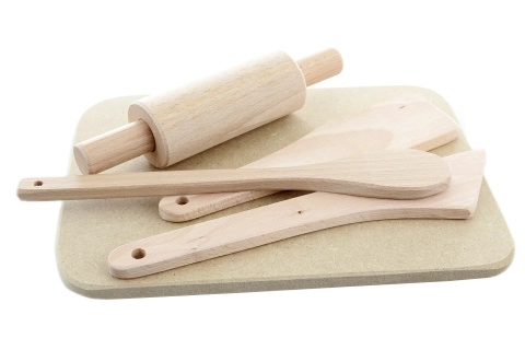 Wooden Kitchen Play Set