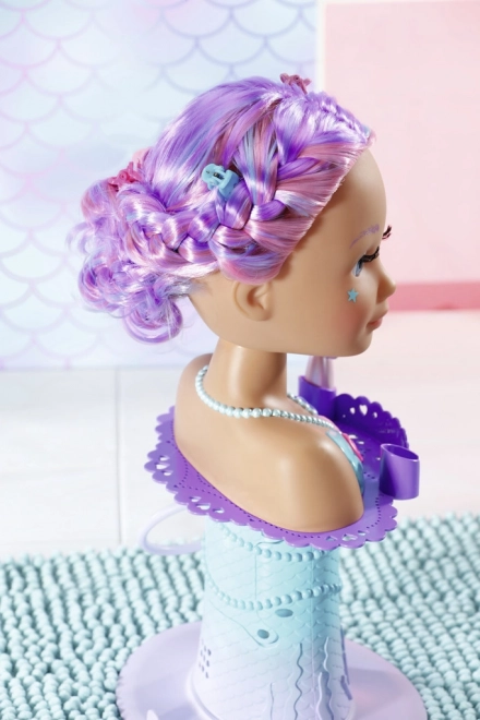 Baby Born Big Sister Styling Head Mermaid