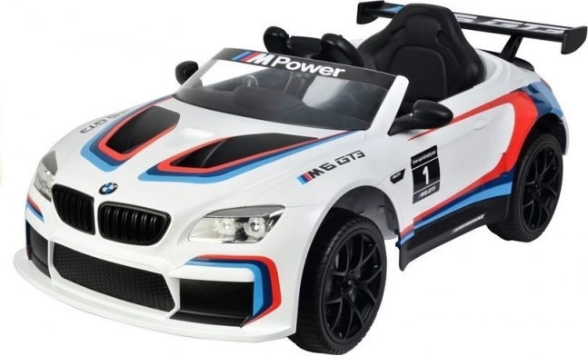 Auto a batteria BMW M6 GT3 Bianco