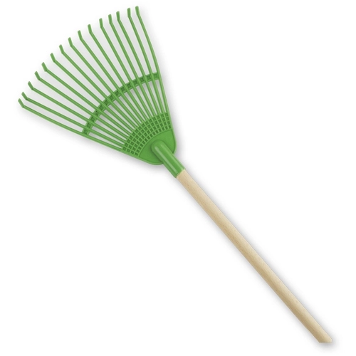 Garden Rake with Wooden Handle