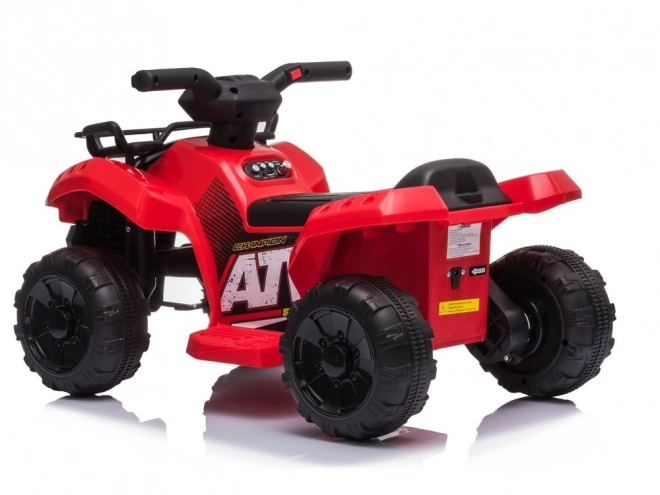 Red Electric Quad Bike for Kids