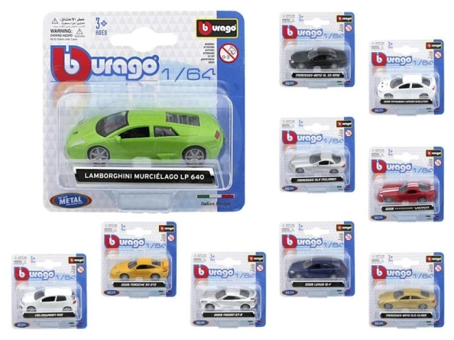 Bburago Model Car Collection 1:64 Scale