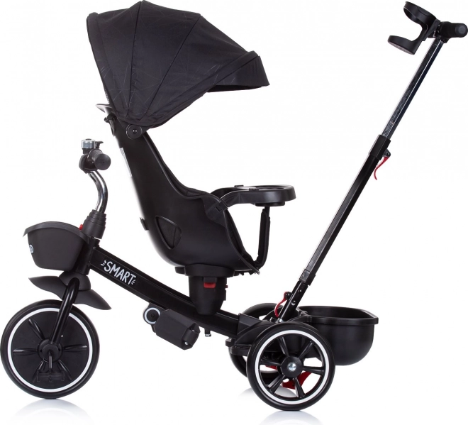 Chipolino Tricycle with Canopy Smart 2in1 Raven