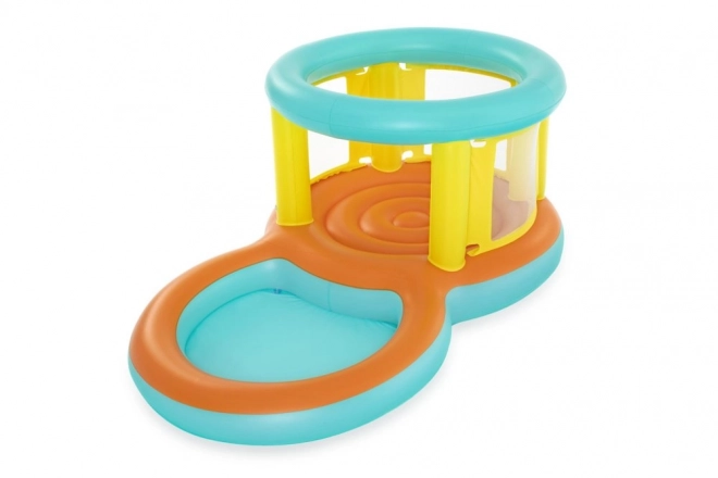 Inflatable Bouncer with Pool 2-in-1 for Kids 3+ by Bestway