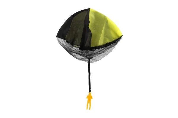 Parachutist Figure with Parachute