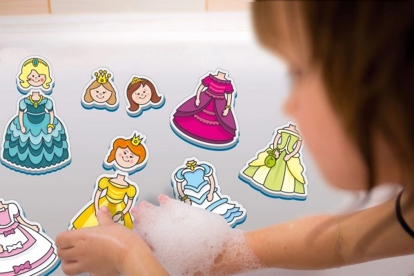 My First Fairy Tales - Princesses Bath Set with Mesh Bag