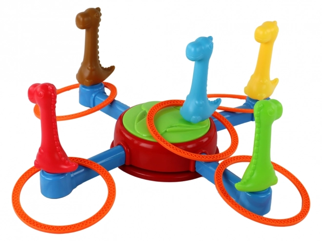 Dinosaur Carousel Ring Toss Game