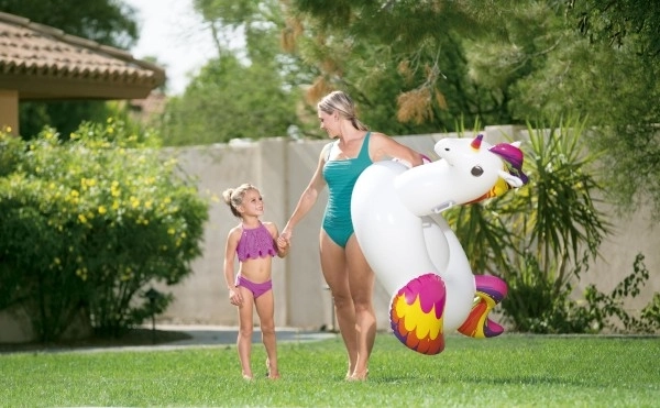 Inflatable Unicorn Pool Float