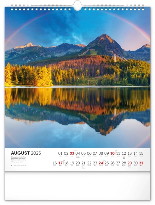 Notique Wall Calendar Stunning Slovakia 2025