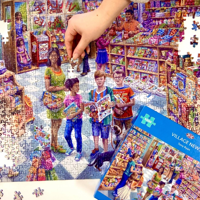 Village News 1000-Piece Puzzle